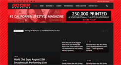 Desktop Screenshot of godermag.com